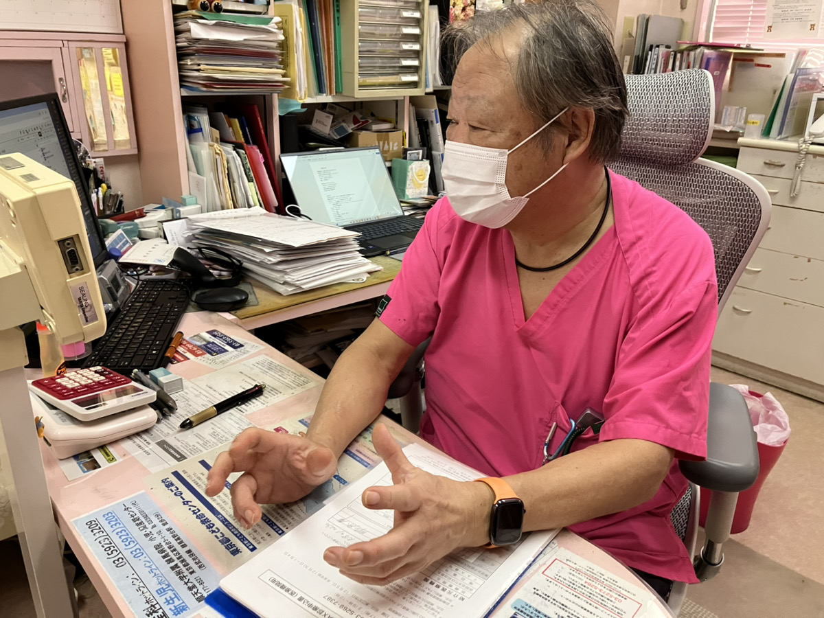 海老原先生インタビュー1枚目